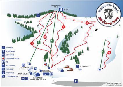 Cierny balog mapa